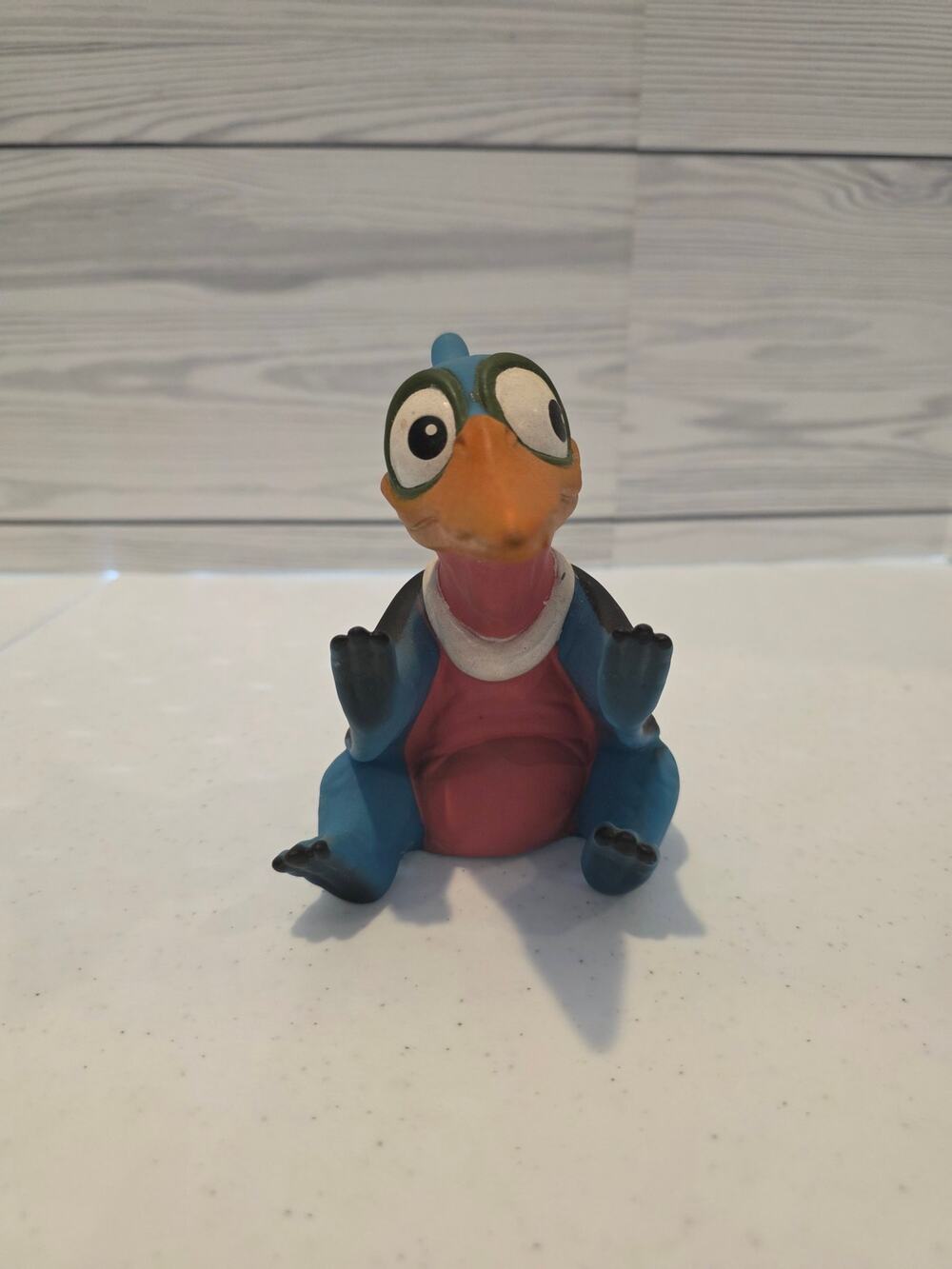 Vintage 1988 Pizza Hut Land Before Time Petrie Dinosaur Vinyl Hand Puppet Figure